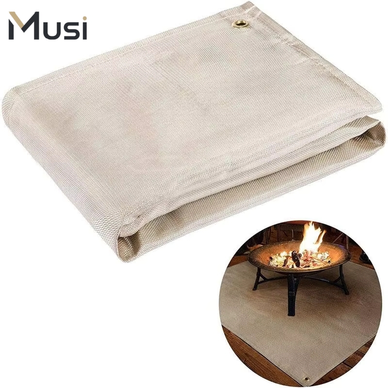 Outdoor Camping Blanket - Barbekü Izgara Matı Ateşe Dayanıklı Yalıtım