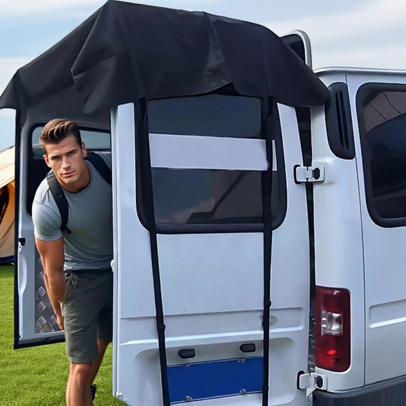 Outdoor Camping Van - Arka Kapı RV Örtüsü Kamp Aracı