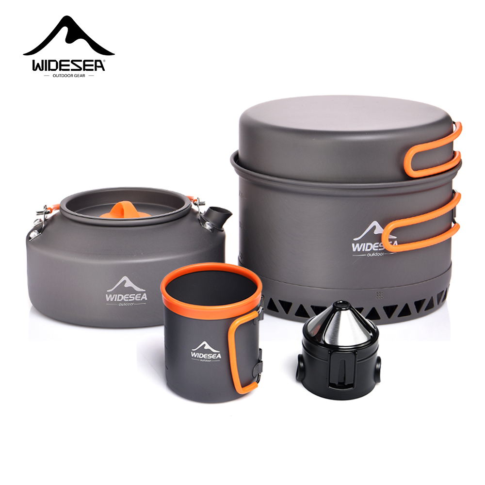 Outdoor Camping Utensils - Kamp Sofra Açık TENCERE SETİ Tencere