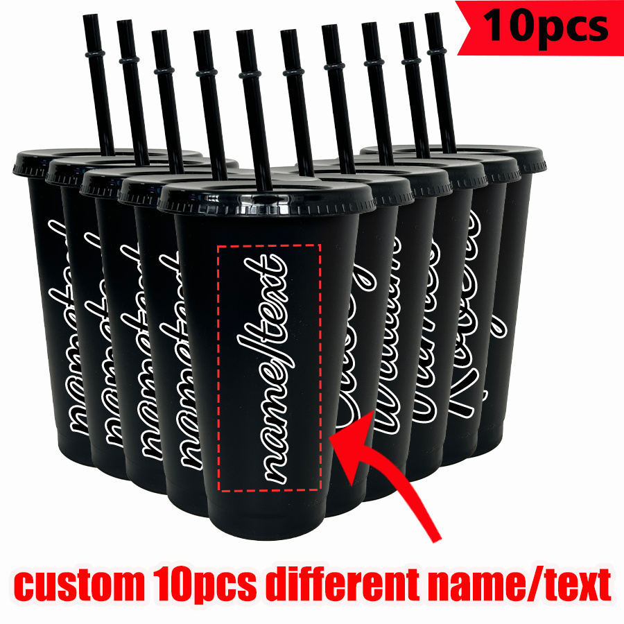 Outdoor Camping Utensils - 10 adet/lot Kişiselleştirilmiş Fotoğraf/Metin Baskılı Su