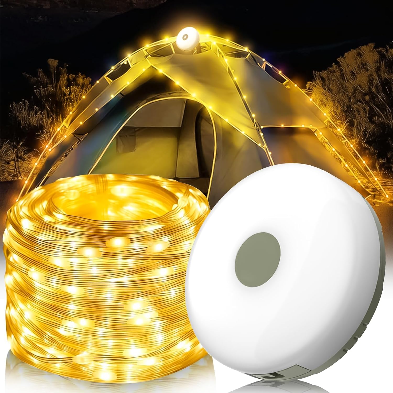 Outdoor Camping Lights String - Açık Kamp Işık USB Şarj Edilebilir