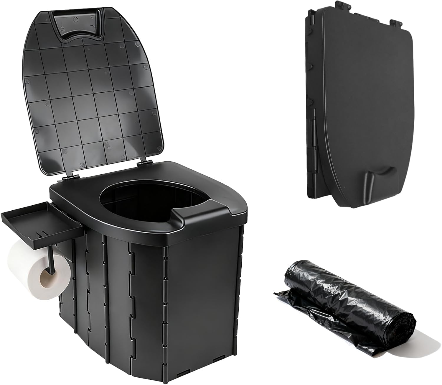 Outdoor Camping Van - Taşınabilir Katlanır Tuvalet, Çöp Torbalı Seyahat