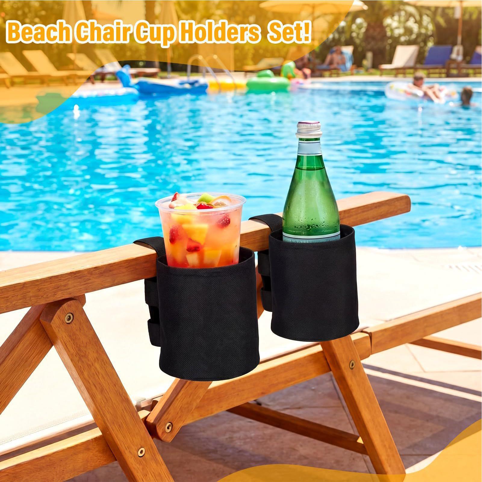 Outdoor Camping Recliner Chairs - Evrensel Su Şişesi Tutucu, Seyahat, Açık