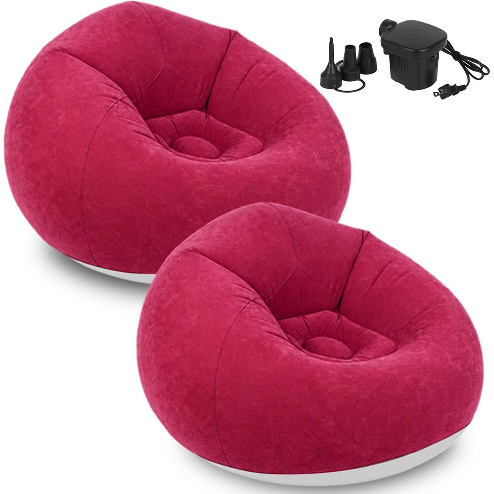 Outdoor Camping Couch - Elektrikli Hava Pompası ile Yetişkinler İçin