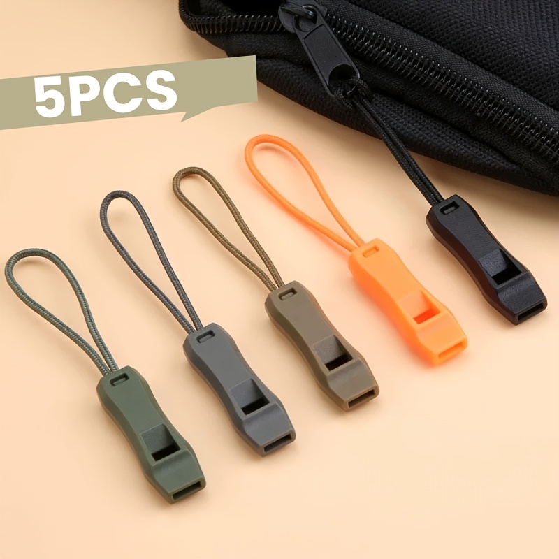 Outdoor Camping Essential Gear - 5'li Paket Taşınabilir Mini Düdük Seti,