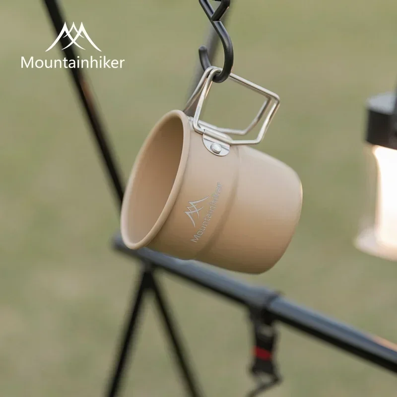 Outdoor Camping Utensils - Alüminyum Kamp Kupası MOUNTAINHIKER Taşınabilir Yürüyüş