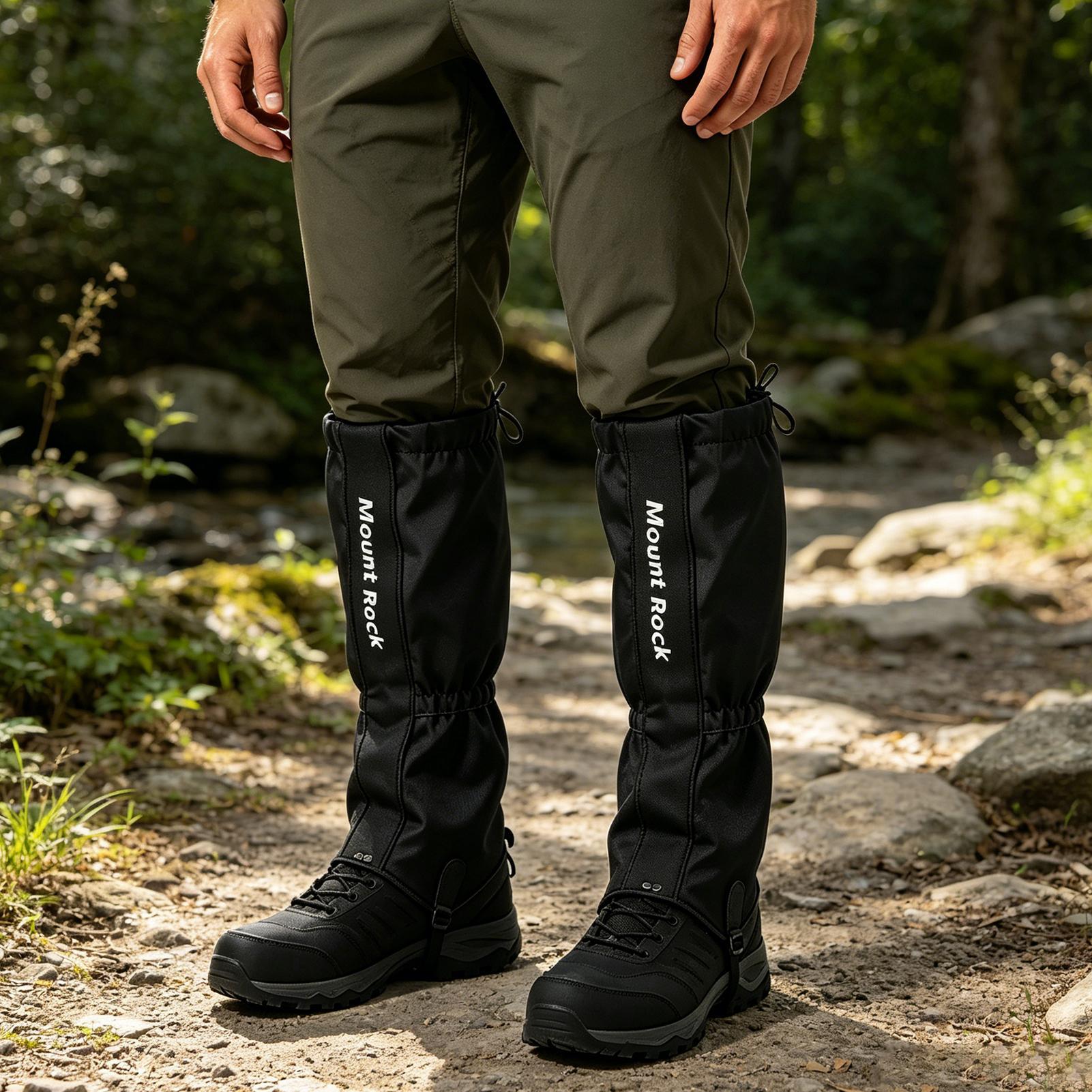Trekking Gaiters - 1 çift su geçirmez nefes alabilen
