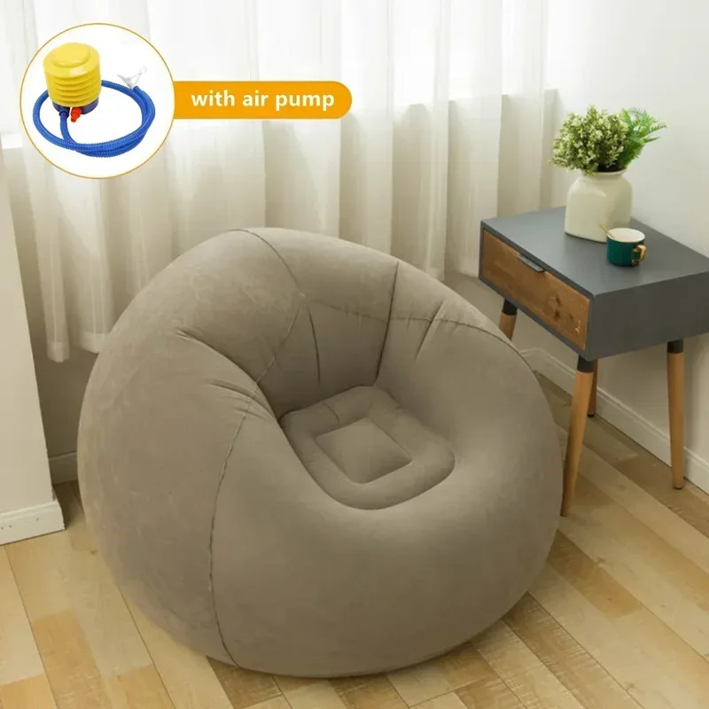 Outdoor Camping Couch - Büyük Şişme Kanepe Sandalye PVC Uzun