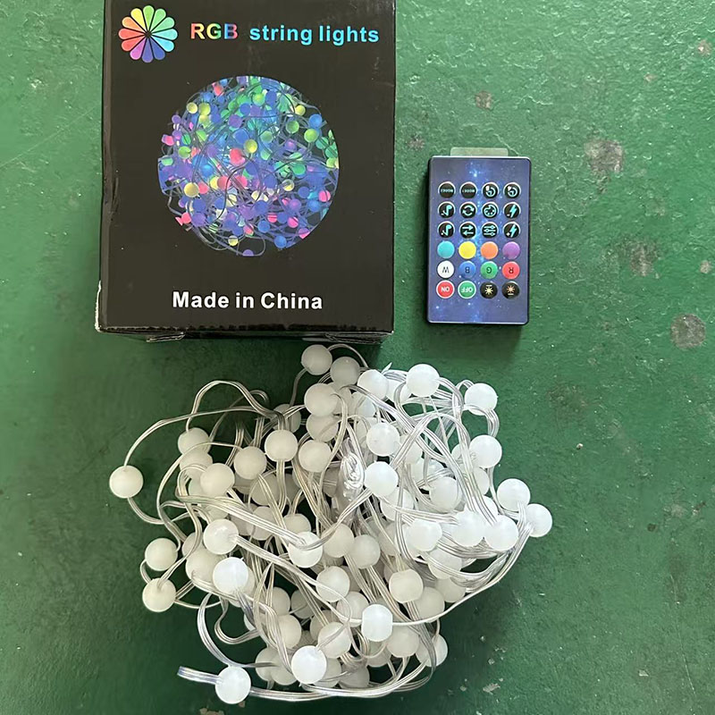 Outdoor Camping Lights String - 2026 YENİ Su Geçirmez RGBIC Yuvarlak