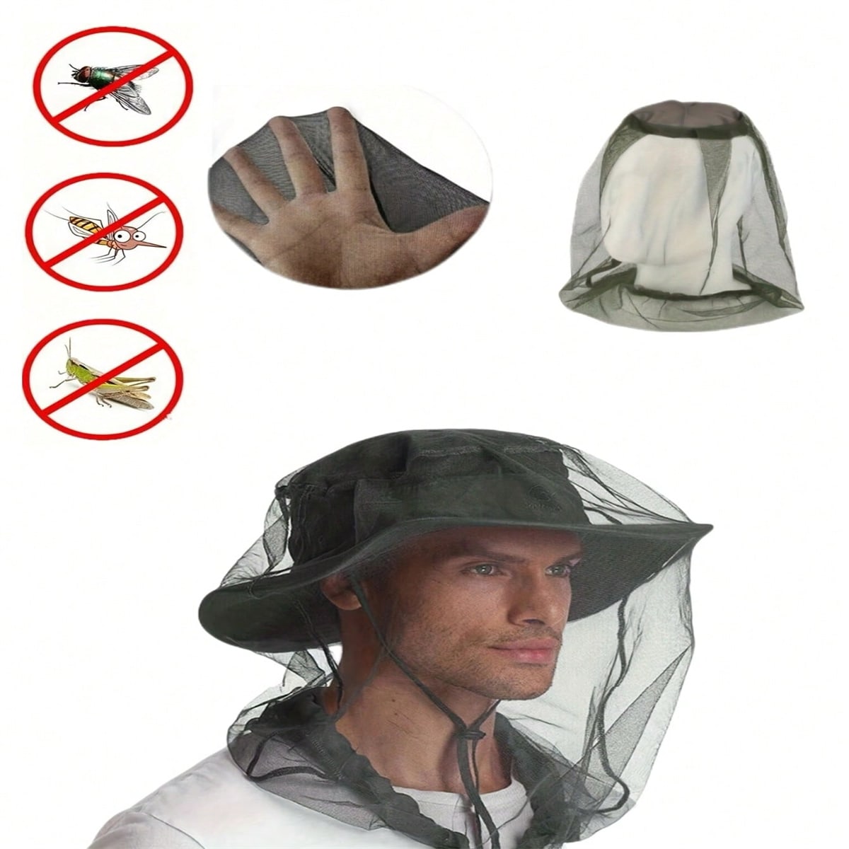 Outdoor Camping Hat - 2PC Açık Hava Kampçılığı ve Yürüyüş,