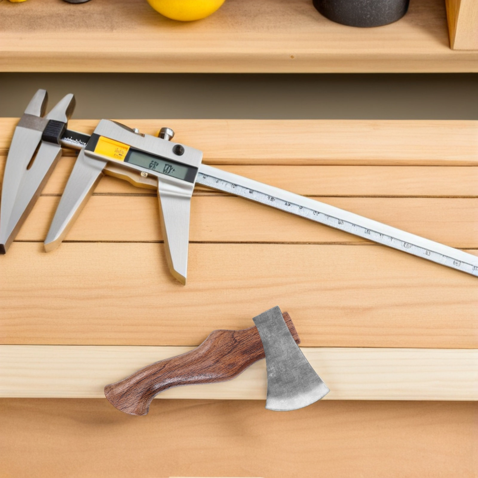 Camp Axe Hatchet - Ahşap Baltanın Sapının Değiştirilmesi 21Cm Masif