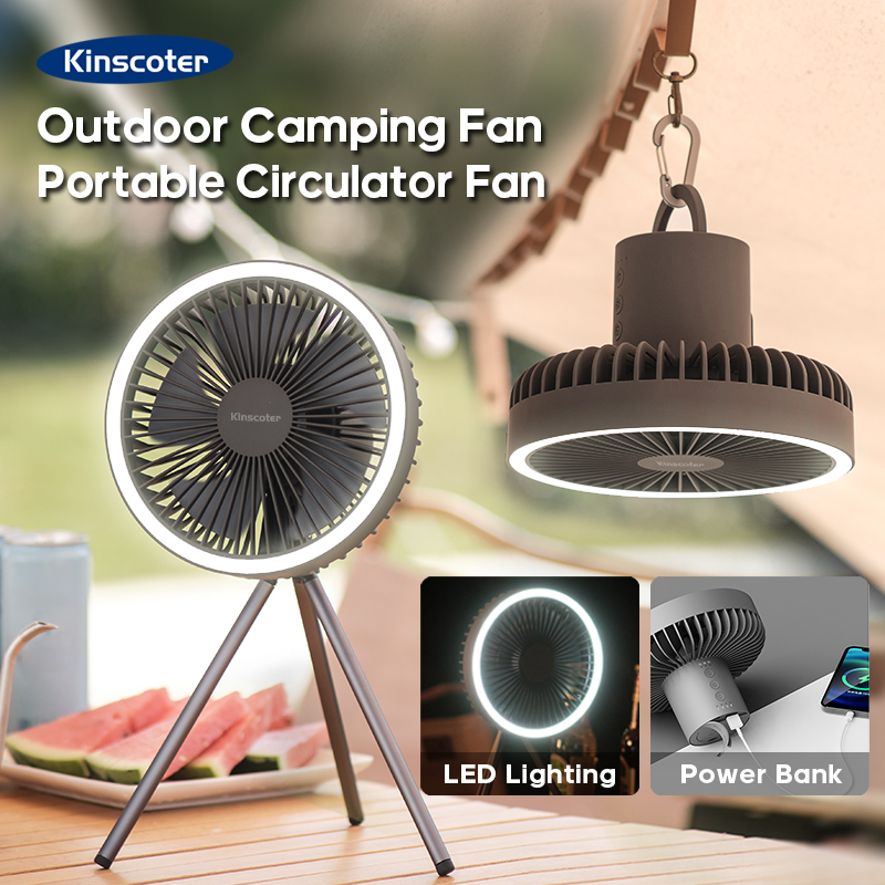Outdoor Camping Misting Fan - 10000 mAh 4000 mAh Kamp Fanı