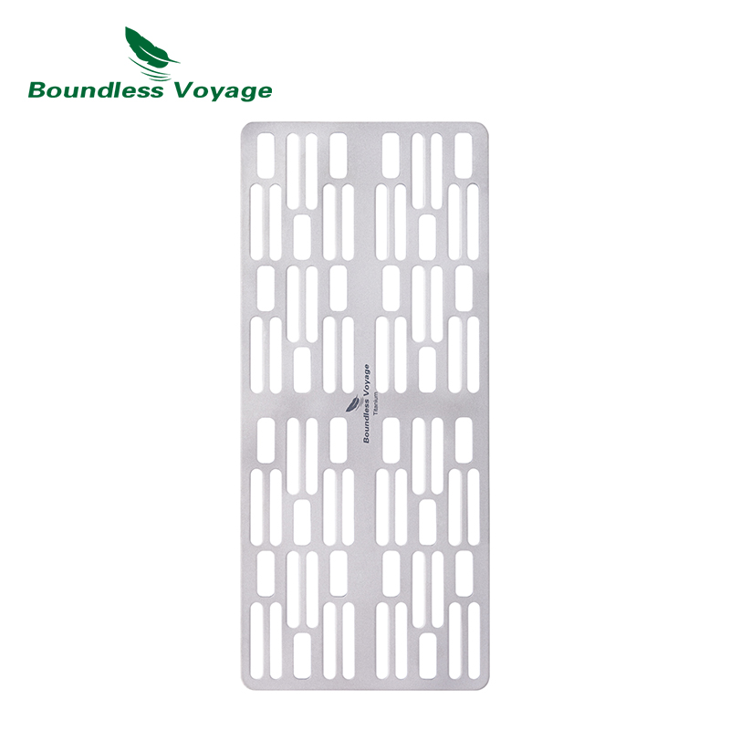 Outdoor Camping Utensils - Sınırsız Voyage açık kamp titanyum kömür