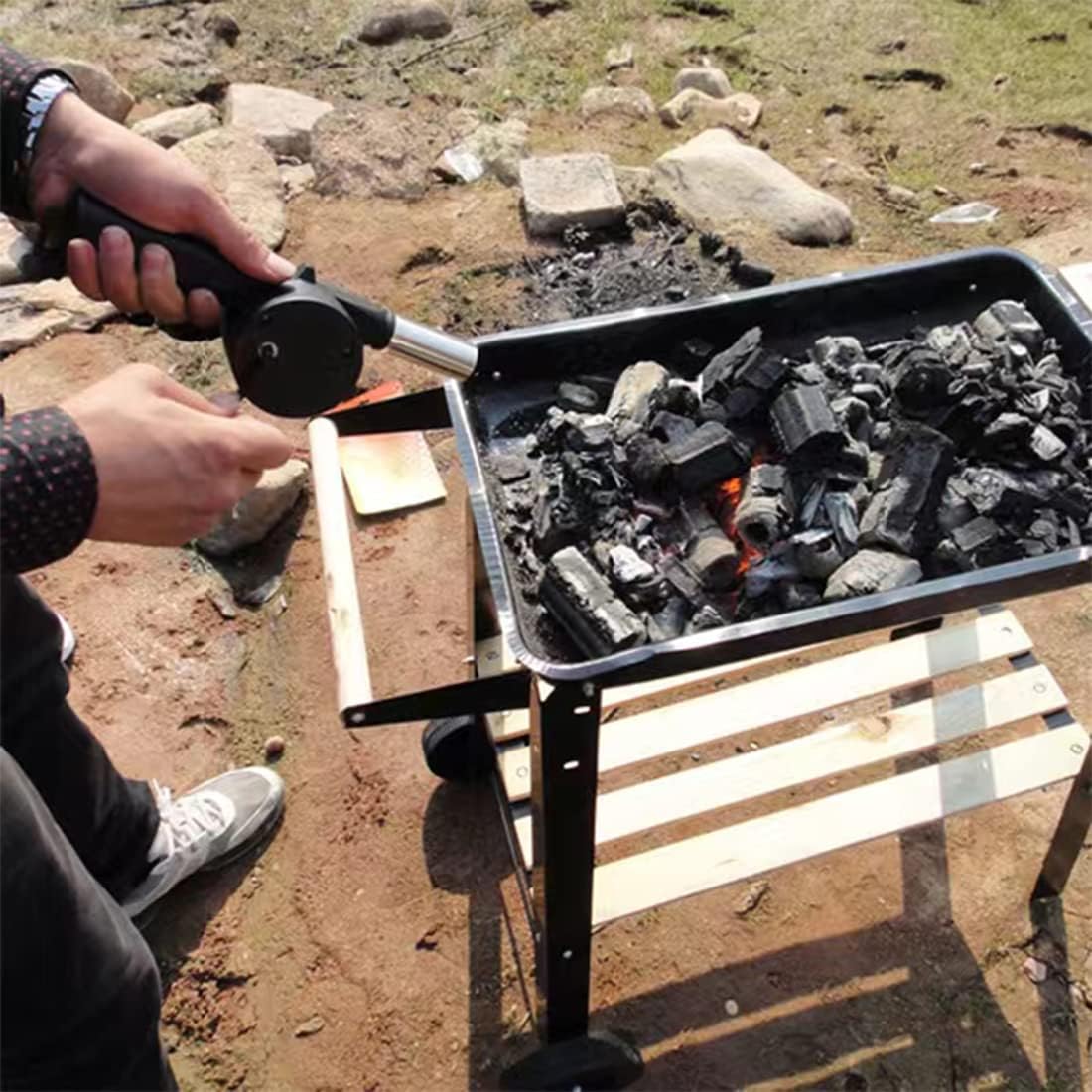 Açık Hava Pişirme Barbekü Üfle - Outdoor Camping Misting Fan incelemesi ve fiyatı