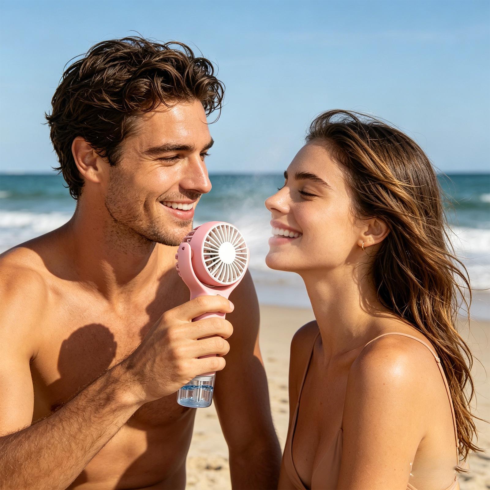 Taşınabilir Sisli Fan USB Şarj - Outdoor Camping Misting Fan incelemesi ve fiyatı