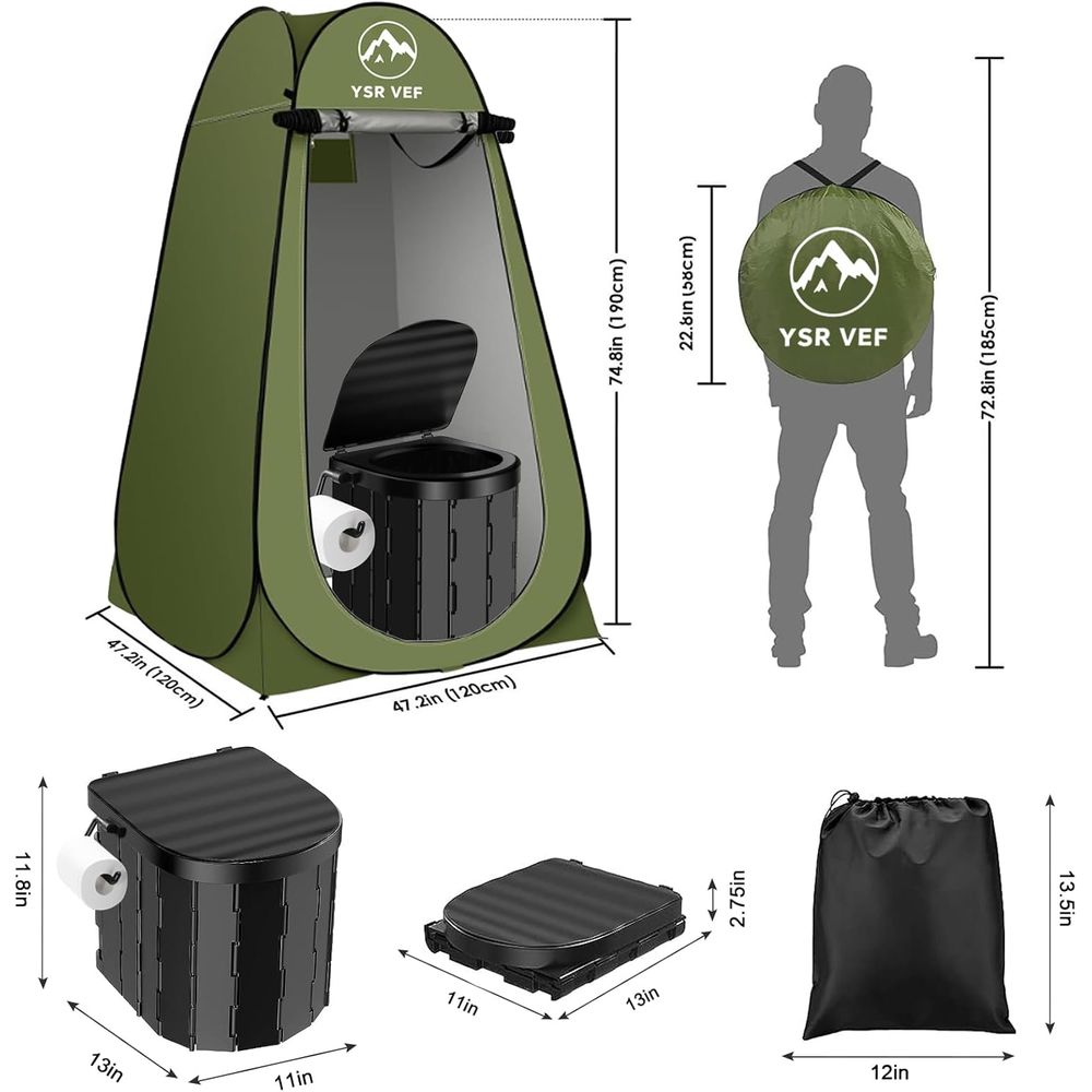 Taşınabilir Tuvalet Seti, Açıl - Outdoor Camp incelemesi ve fiyatı