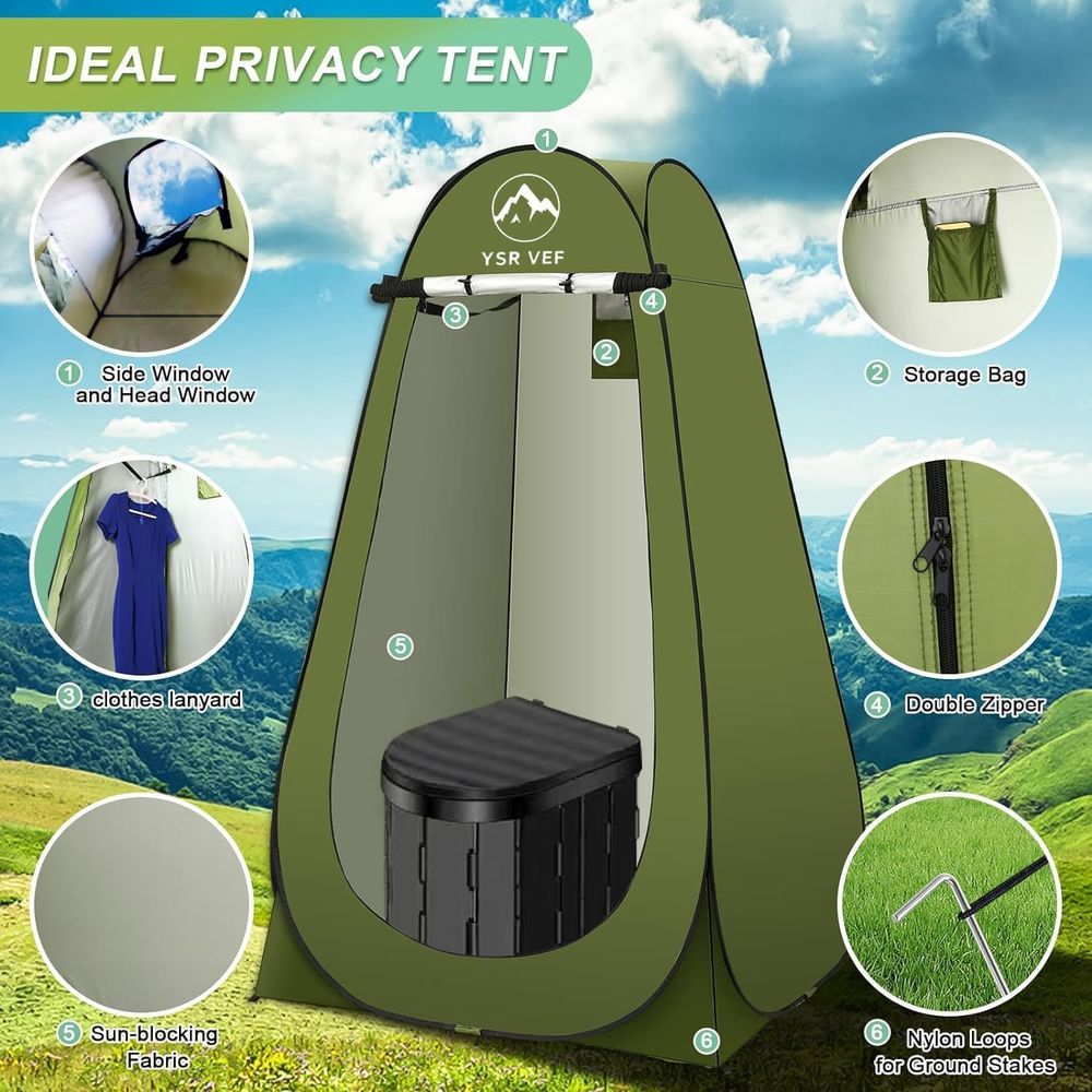 Taşınabilir Tuvalet Seti, Açıl - Outdoor Camp incelemesi ve fiyatı
