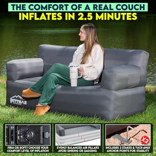 Pittman - İç ve Dış Mekan Kull - Outdoor Camping Couch incelemesi ve fiyatı