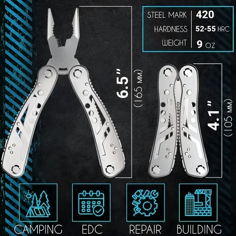 24'ü 1 Arada Çok Amaçlı Alet,  - Outdoor Camping Essential Gear incelemesi ve fiyatı