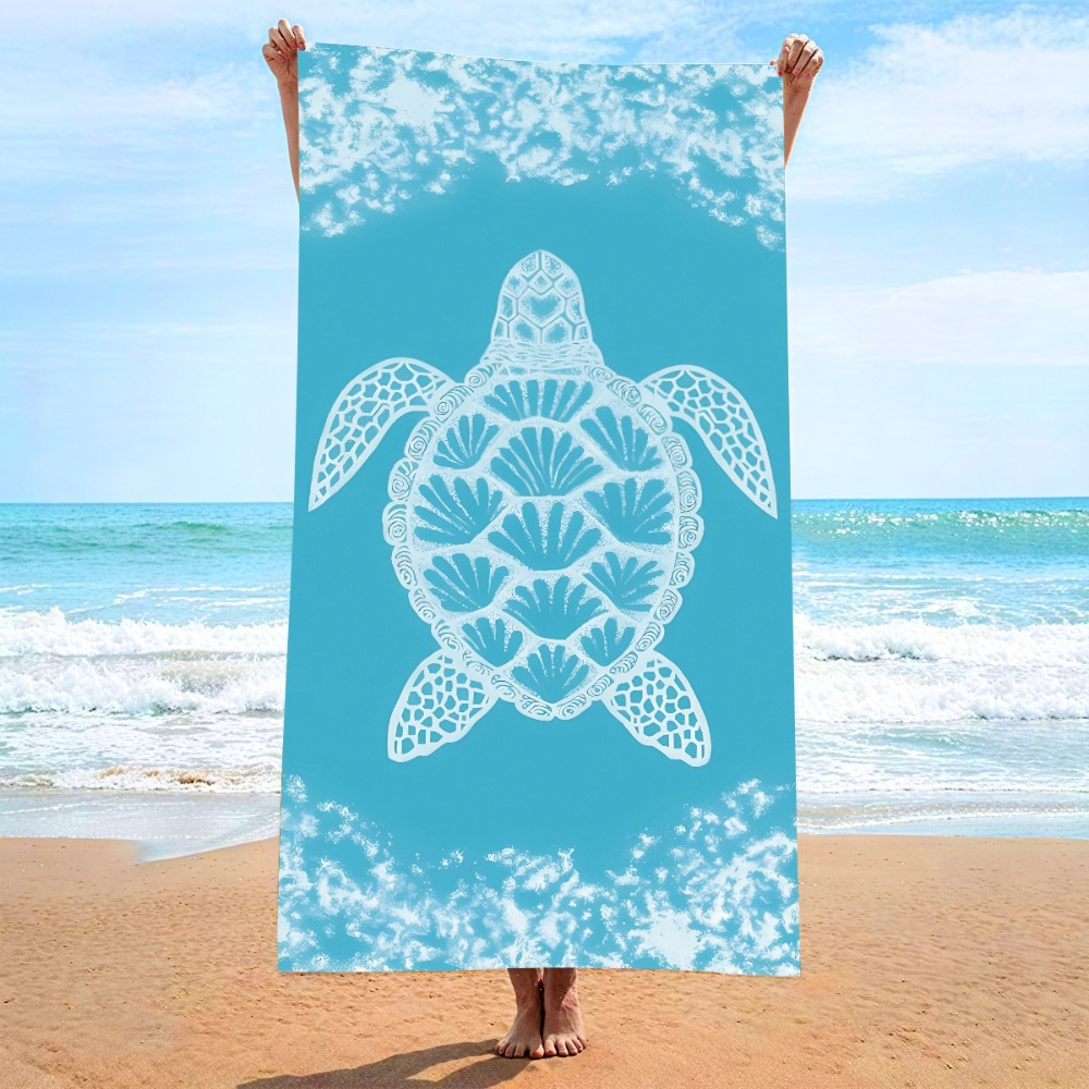 27.5x55 inç Mavi Okyanus Deniz - Outdoor Camping Blanket incelemesi ve fiyatı