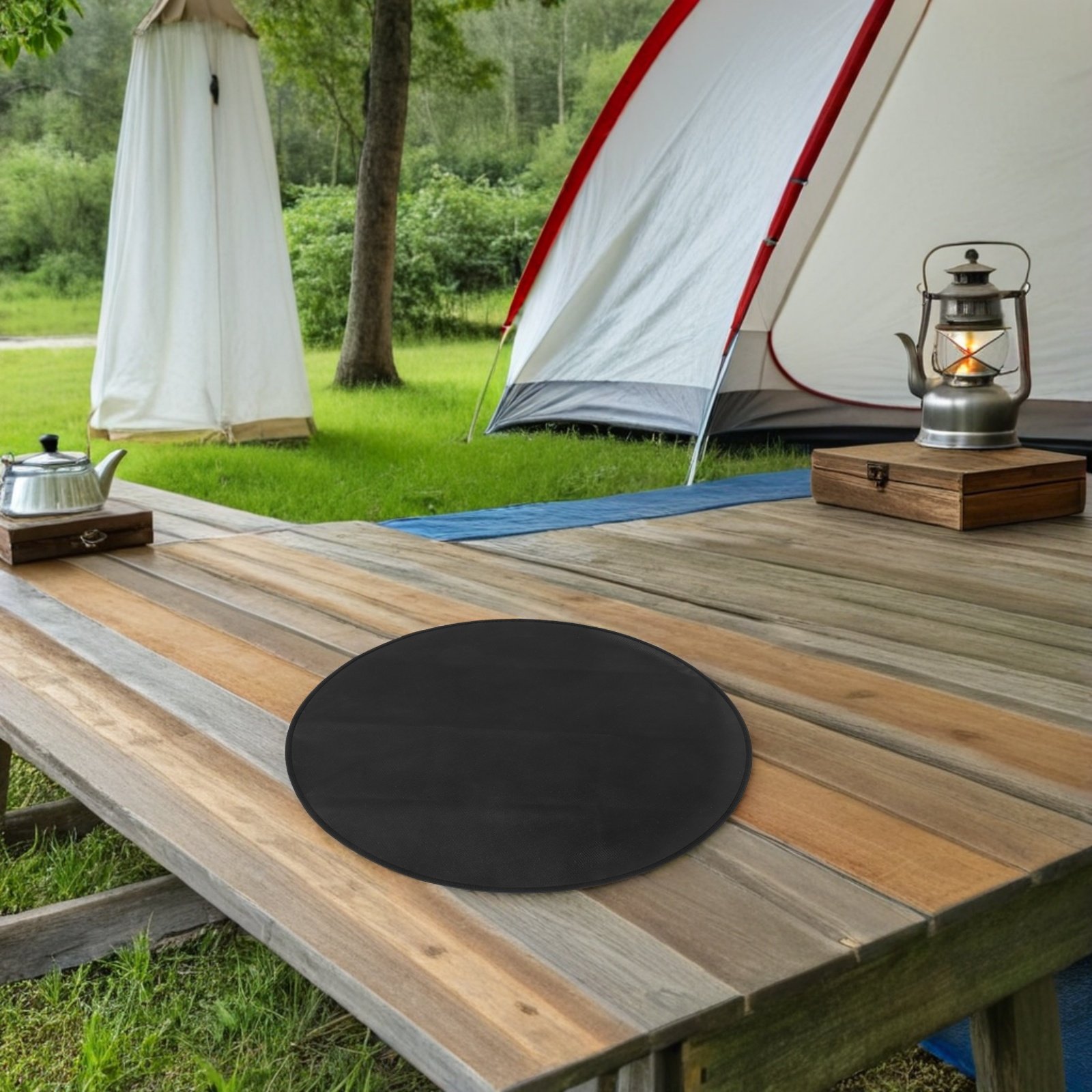 Yuvarlak Ateşe Dayanıklı Barbe - Outdoor Camping Mat incelemesi ve fiyatı