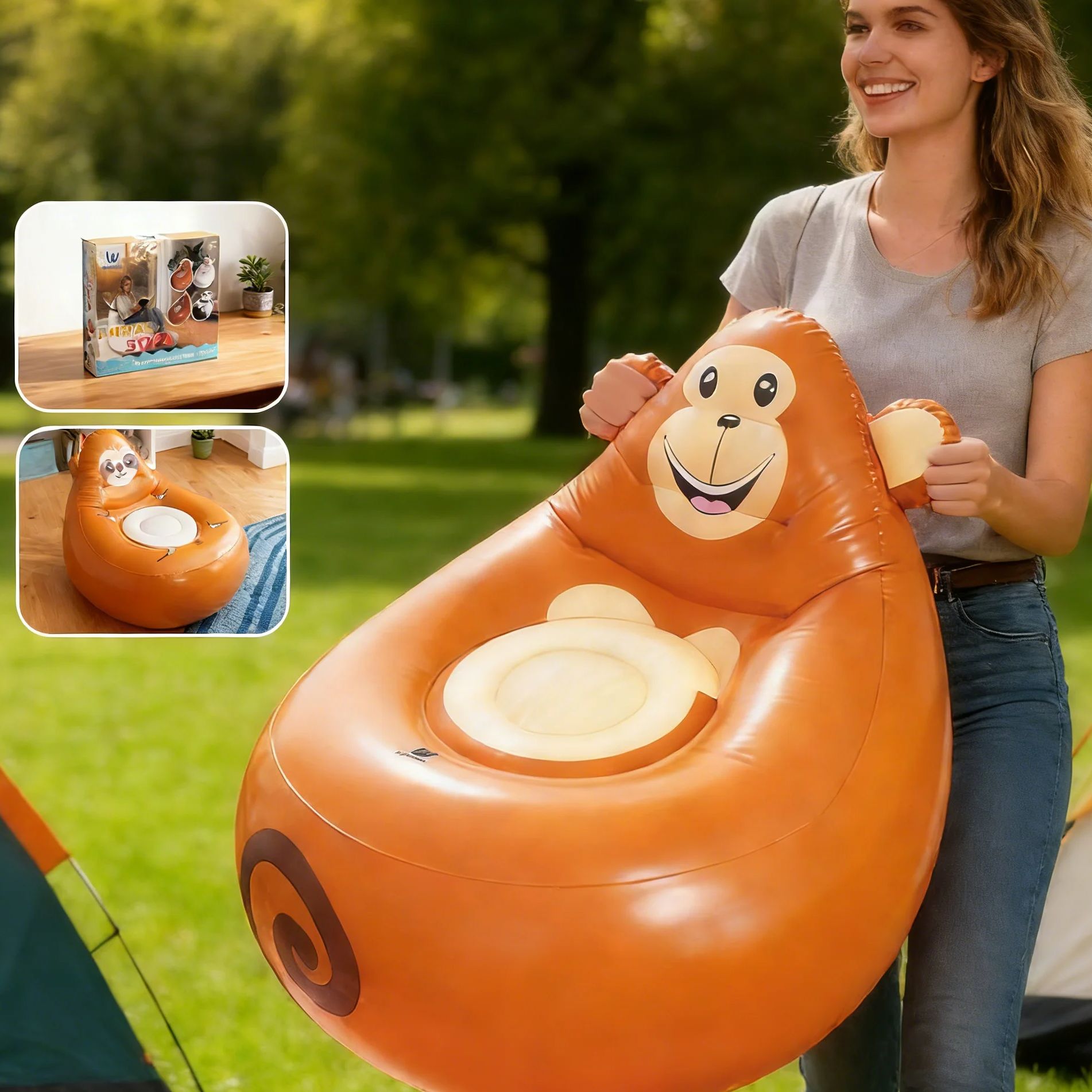Şişme Tembel Koltuk Çocuk Kari - Outdoor Camping Recliner Chairs incelemesi ve fiyatı