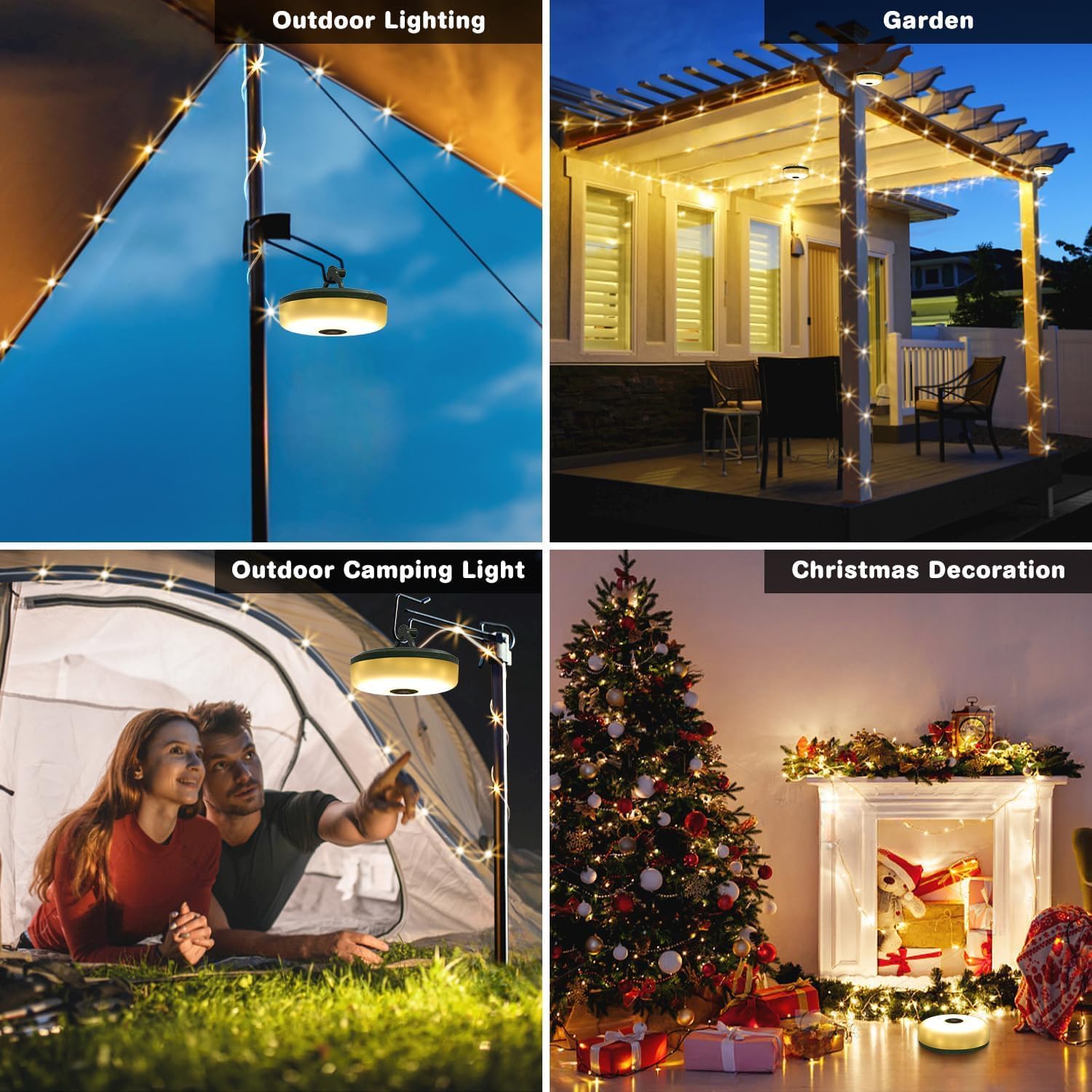 Açık Kamp Işık USB Şarj Edileb - Outdoor Camping Lights String incelemesi ve fiyatı