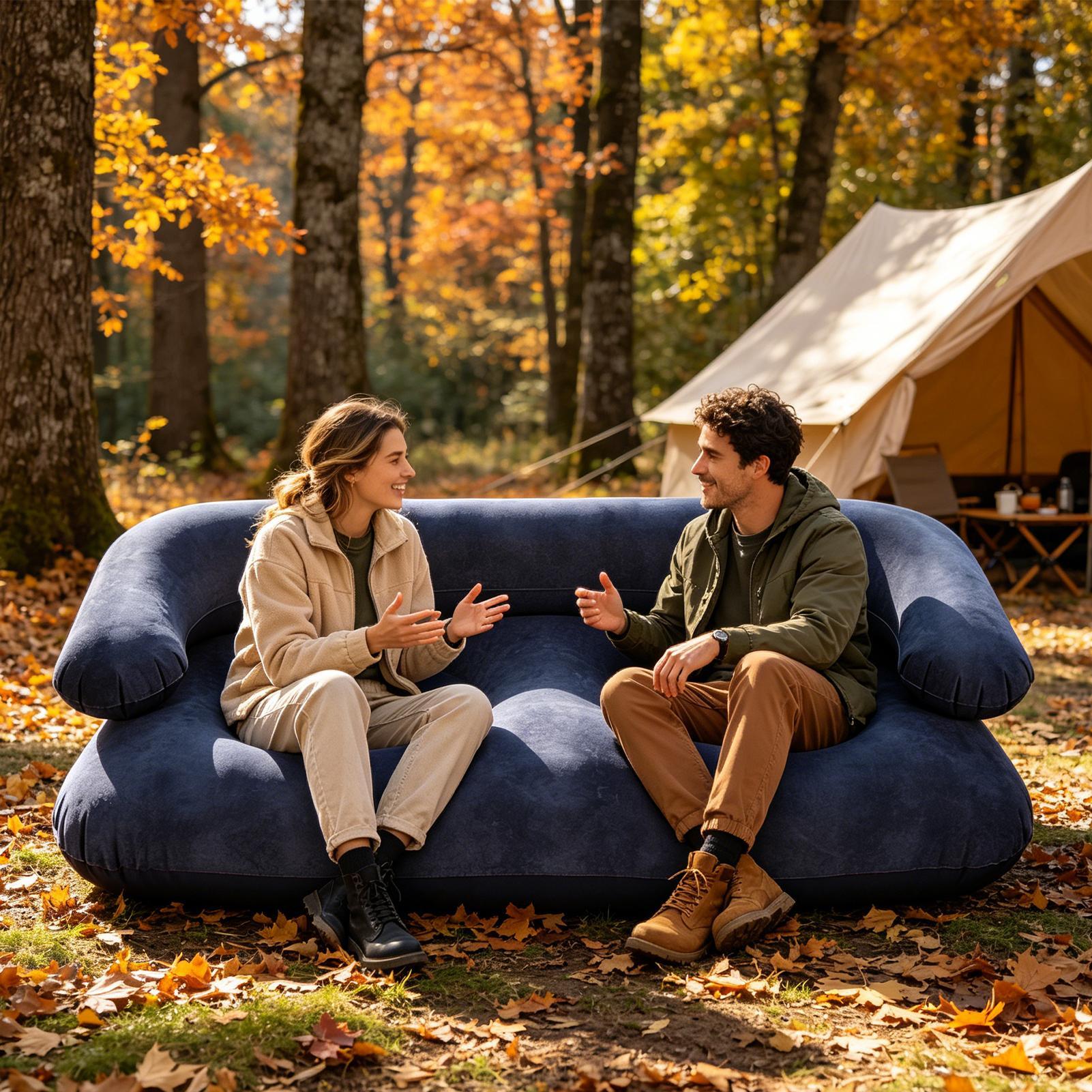 Çift Kişilik Şişme Hava Koltuğ - Outdoor Camping Couch incelemesi ve fiyatı