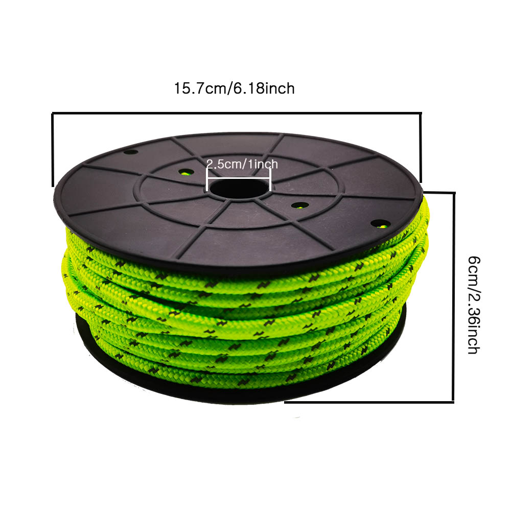30M Yansıtıcı Paracord 6mm Par - Outdoor Camping Lights String incelemesi ve fiyatı