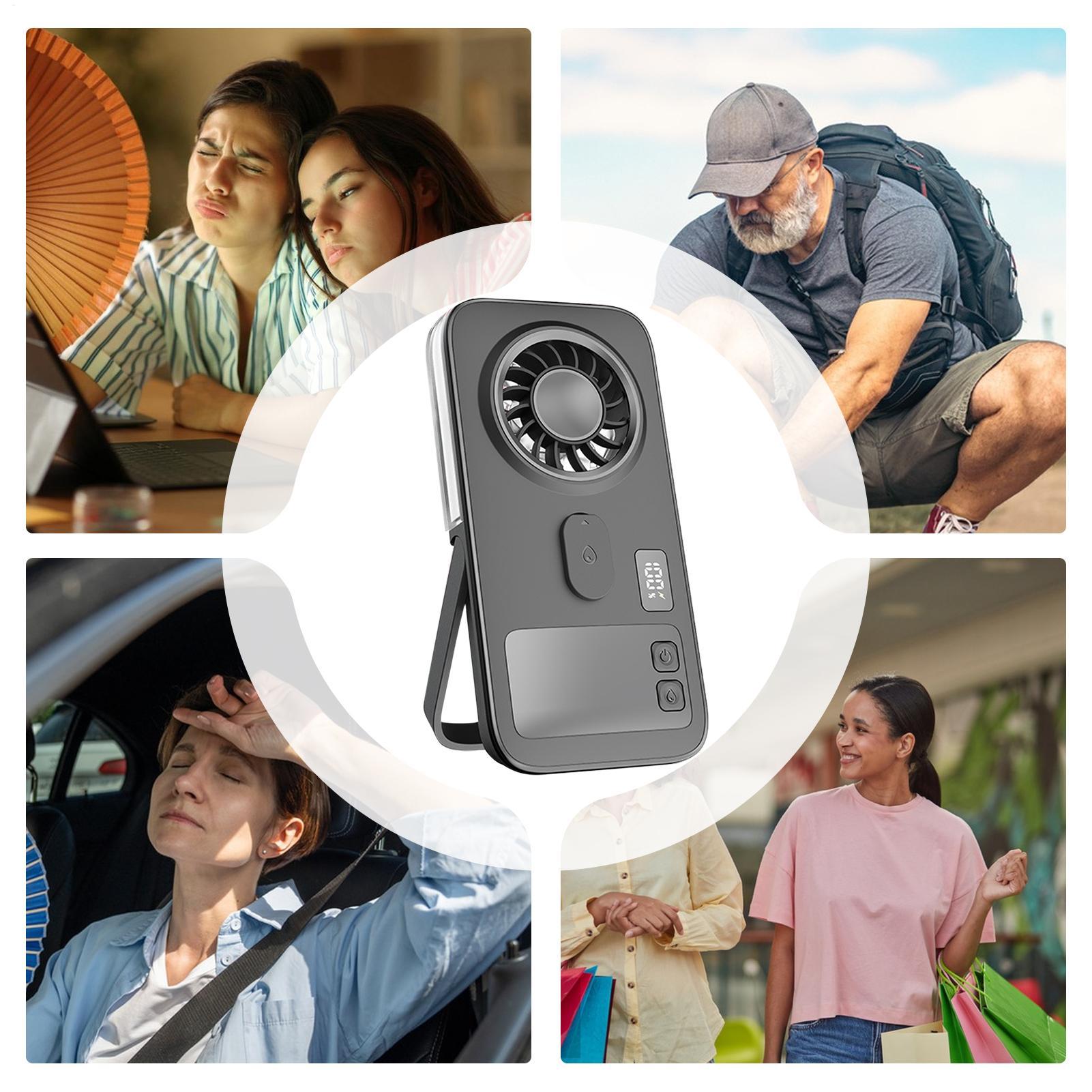 Sisli Dijital Ekranlı Pil Çalı - Outdoor Camping Misting Fan incelemesi ve fiyatı