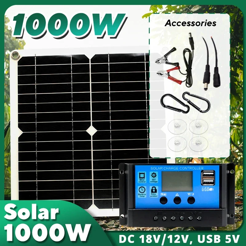 1000W Güneş Paneli Kiti, 12V G - Outdoor Camping Van incelemesi ve fiyatı
