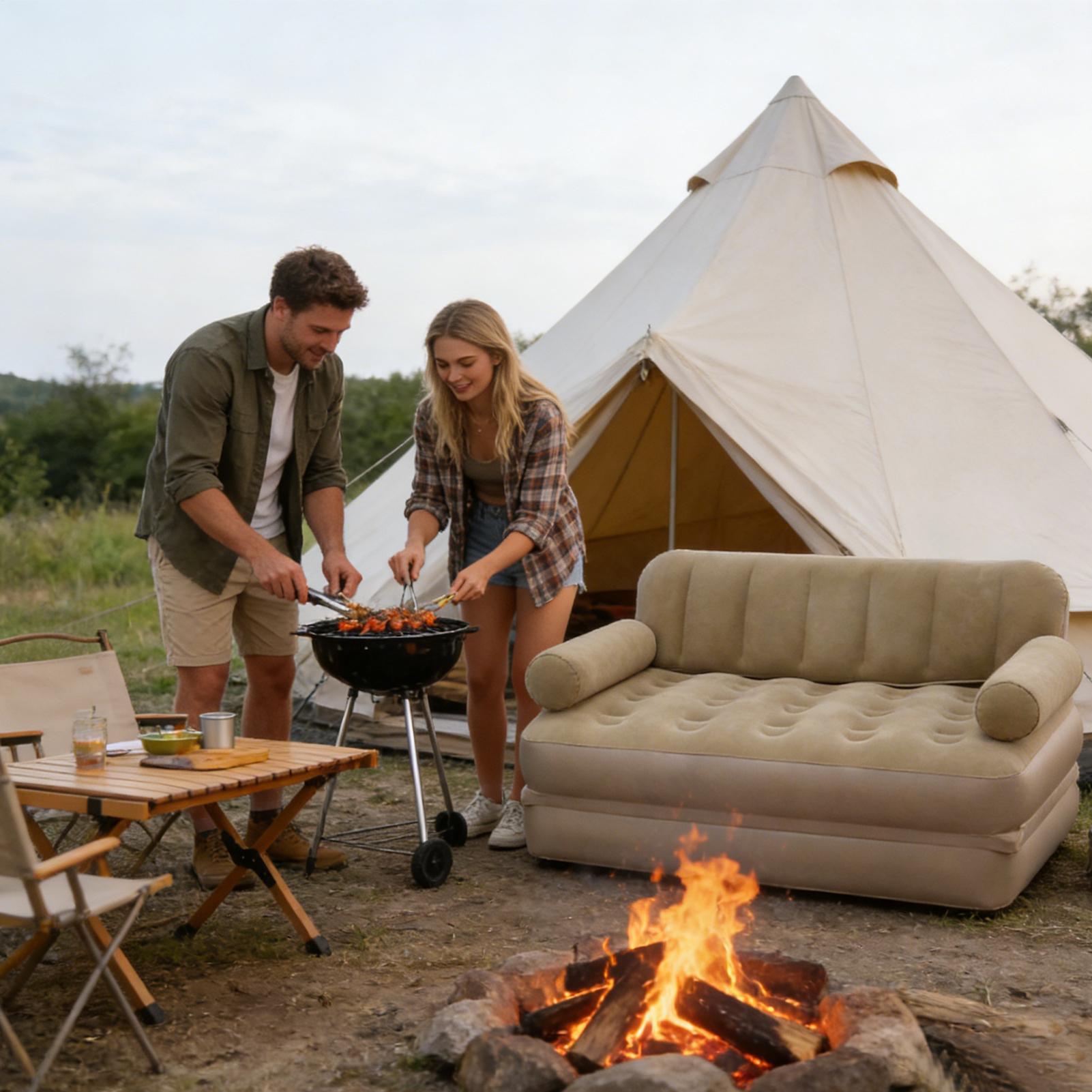 Hava Pompalı Katlanır Yatak Şi - Outdoor Camping Couch incelemesi ve fiyatı