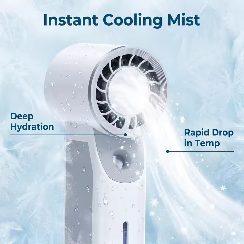 Taşınabilir Buz Soğutmalı Sis  - Outdoor Camping Misting Fan incelemesi ve fiyatı