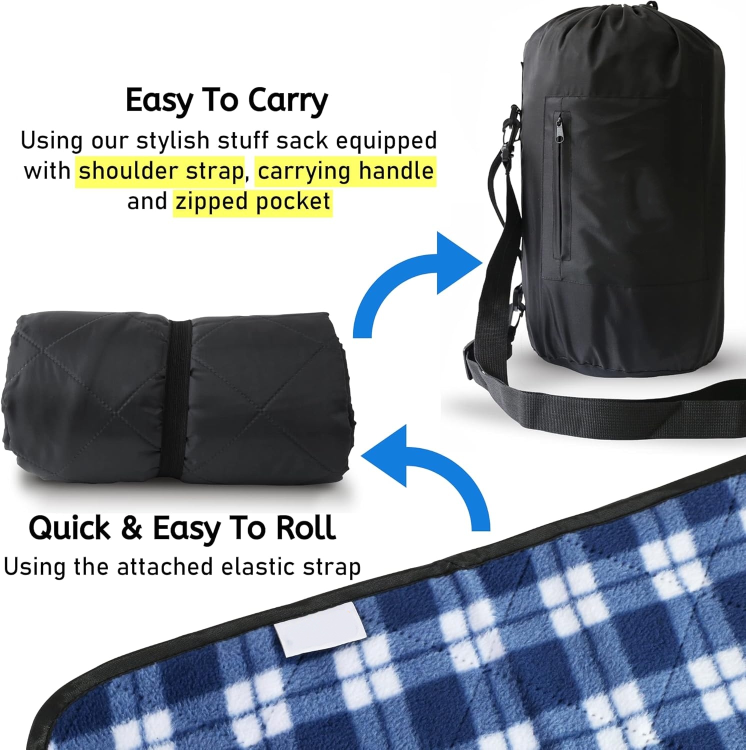 Büyük Su Geçirmez Dış Mekan Ba - Outdoor Camping Blanket incelemesi ve fiyatı