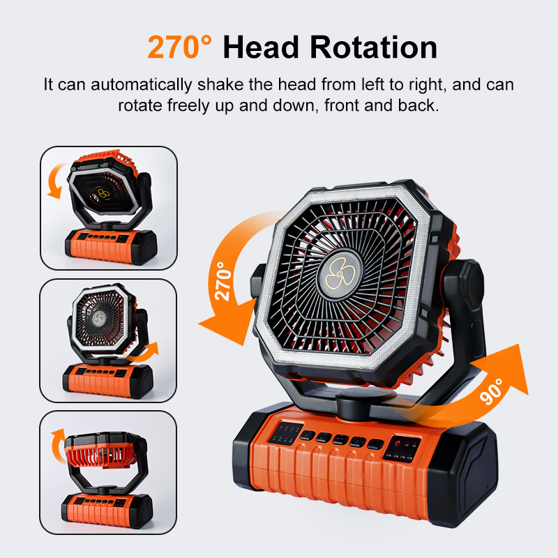 20000mAh Şarj Edilebilir Kamp  - Outdoor Camping Misting Fan incelemesi ve fiyatı