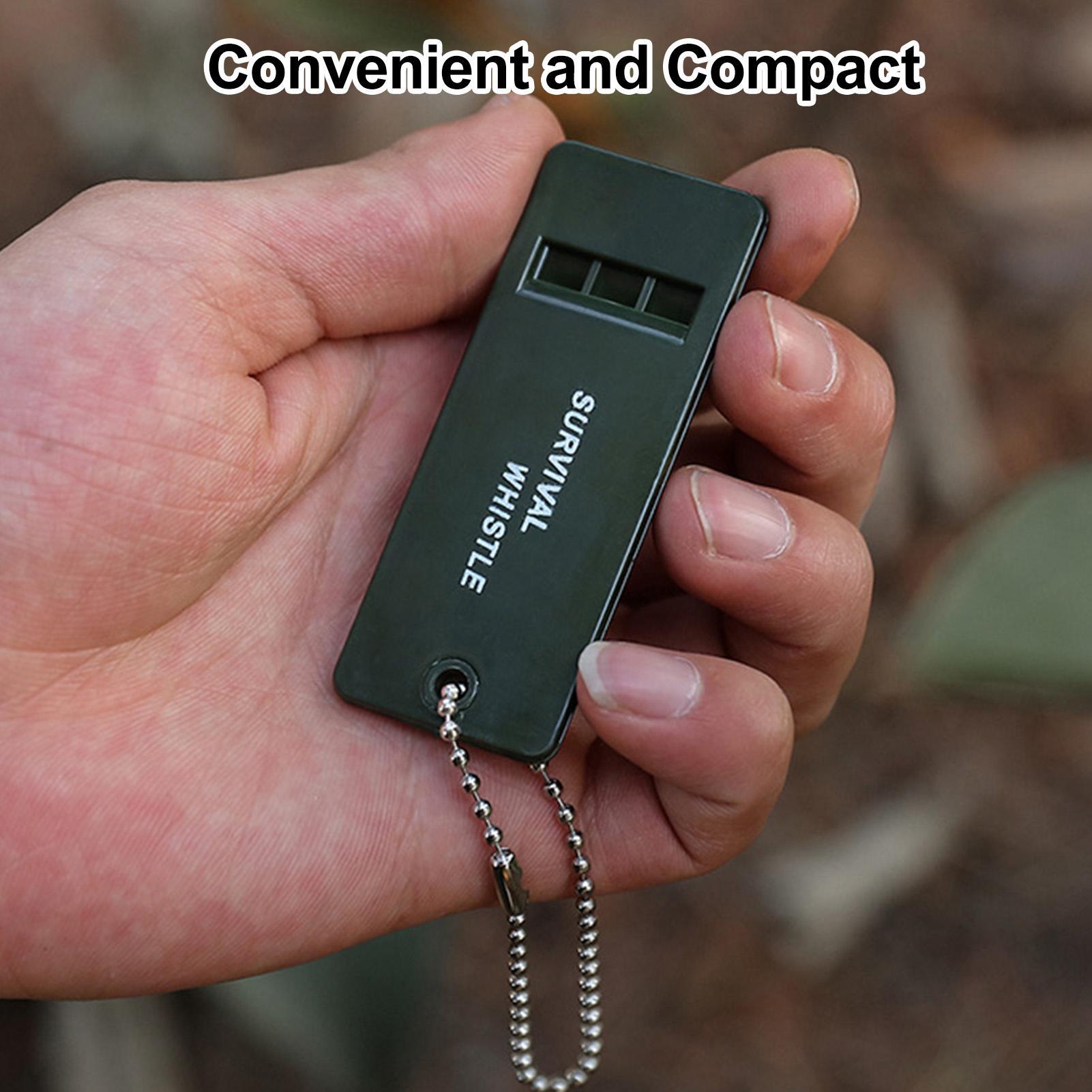 1 adet 3 frekanslı düdük yükse - Outdoor Camping Essential Gear incelemesi ve fiyatı