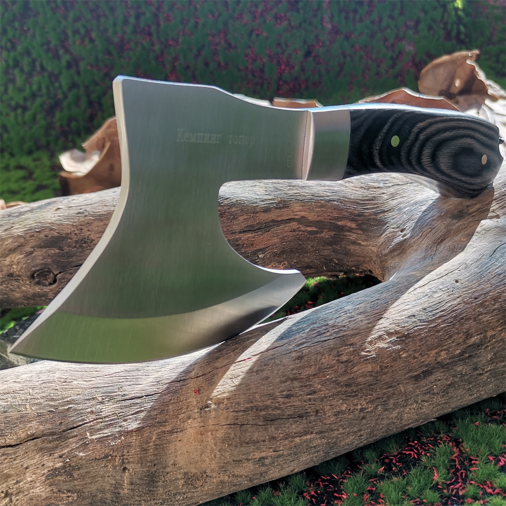 Ahşap saplı paslanmaz çelik bı - Camp Axe Hatchet incelemesi ve fiyatı