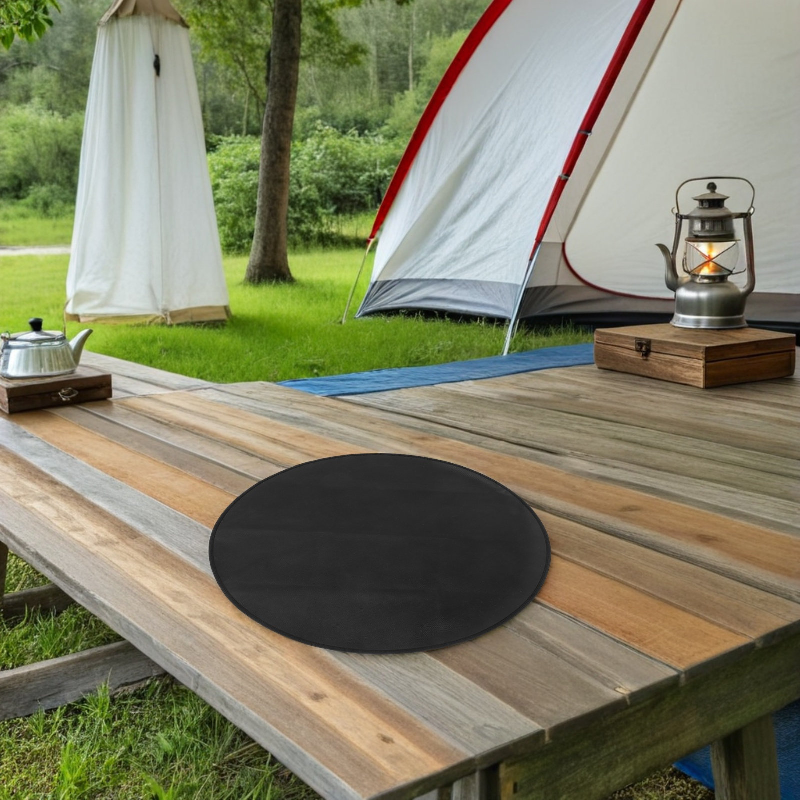 Yuvarlak Ateşe Dayanıklı Barbe - Outdoor Camping Mat incelemesi ve fiyatı