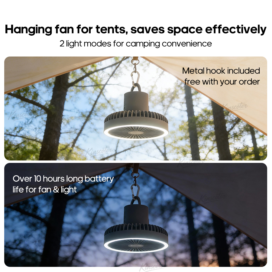 10000 mAh 4000 mAh Kamp Fanı Ş - Outdoor Camping Misting Fan incelemesi ve fiyatı