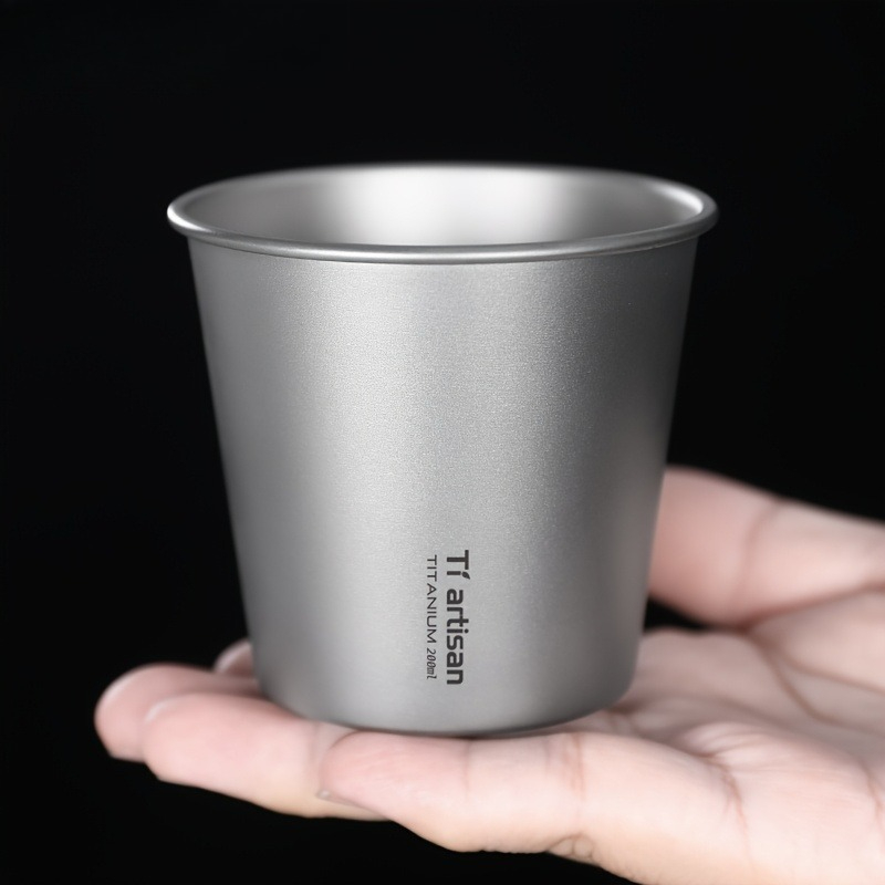 200ml titanyum tek katmanlı aç - Outdoor Camping Utensils incelemesi ve fiyatı