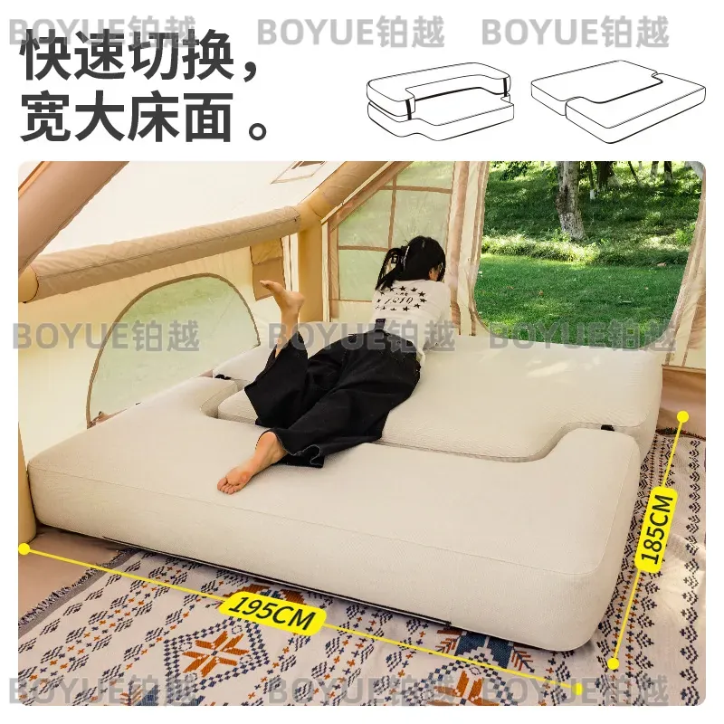 Dış Mekan Fırçalanmış Şişme Ka - Outdoor Camping Couch incelemesi ve fiyatı